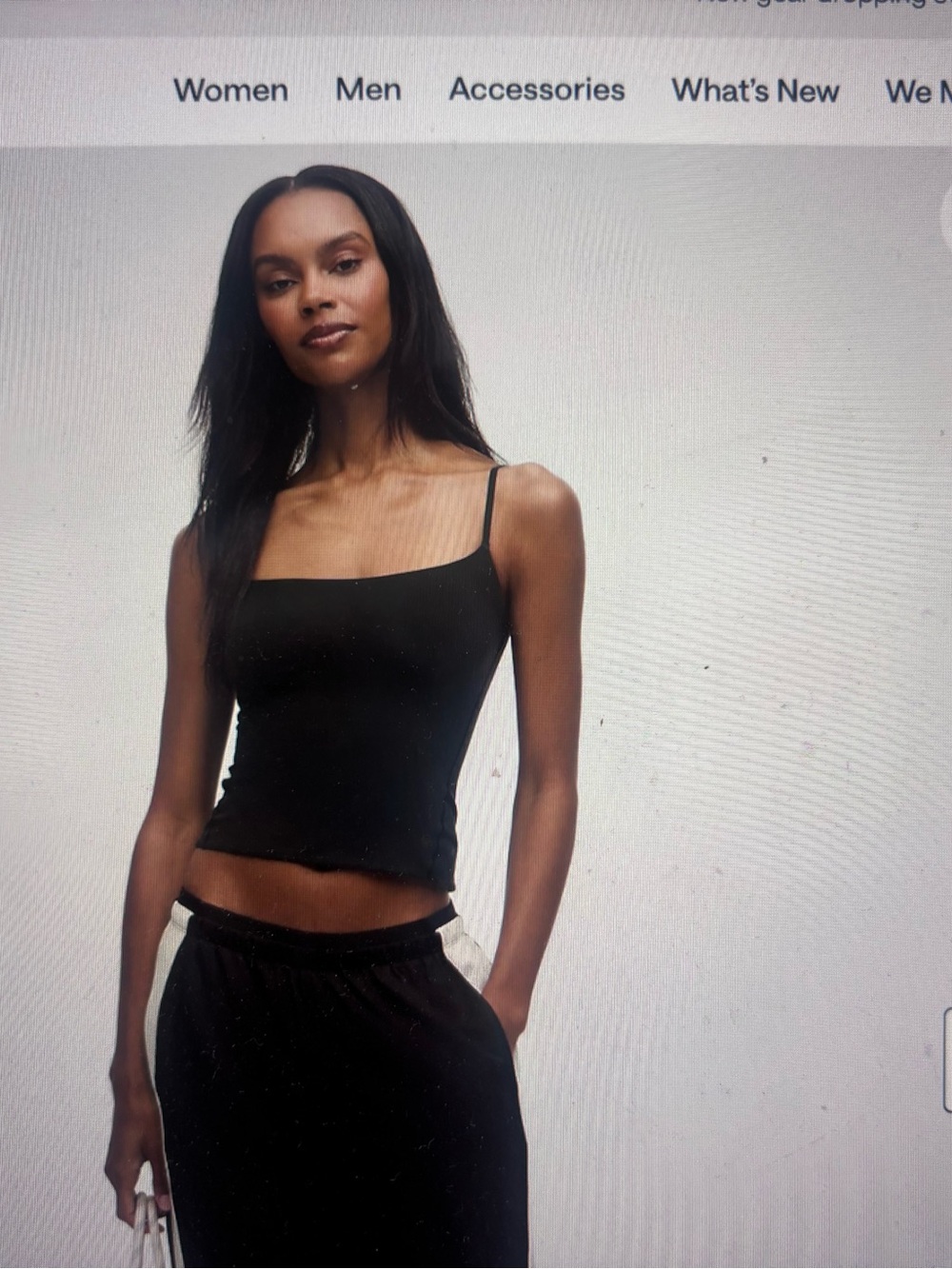 Wundermost Ultra-Soft Nulu spaghetti strap adjustable cami